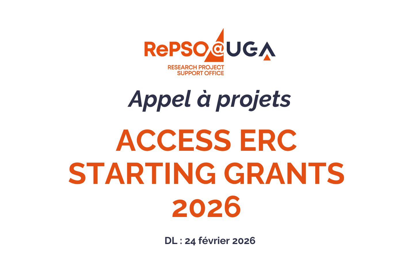 ACCESS ERC STARTING GRANTS 2026