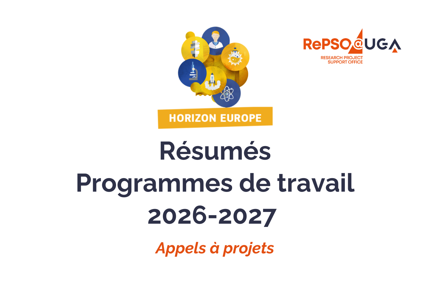 Résumés WP 2026-27 RePSO