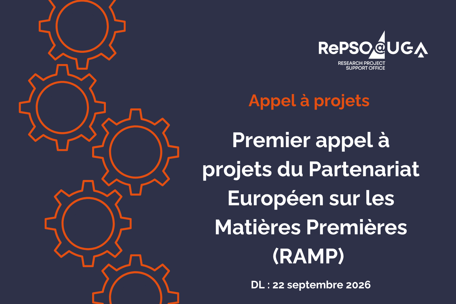 Premier appel à projets du Partenariat Européen sur les Matières Premières (RAMP) 